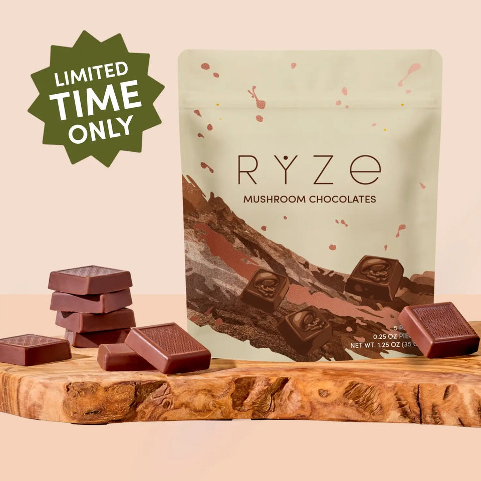 Mushroom Chocolates Rye (15 pieces) - Essential Sip